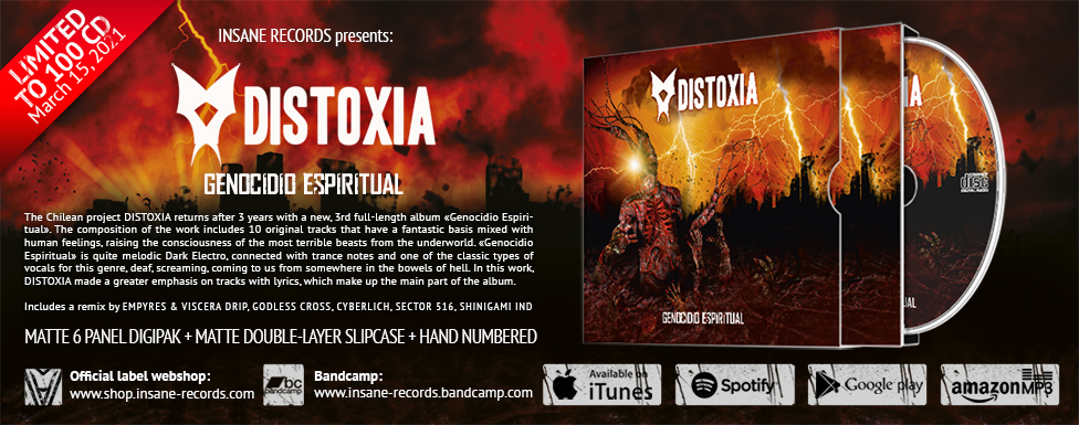 Purchase Distoxia - «Genocidio Espiritual»